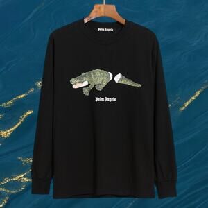 Palm Angels Men's Black Long Sleeve